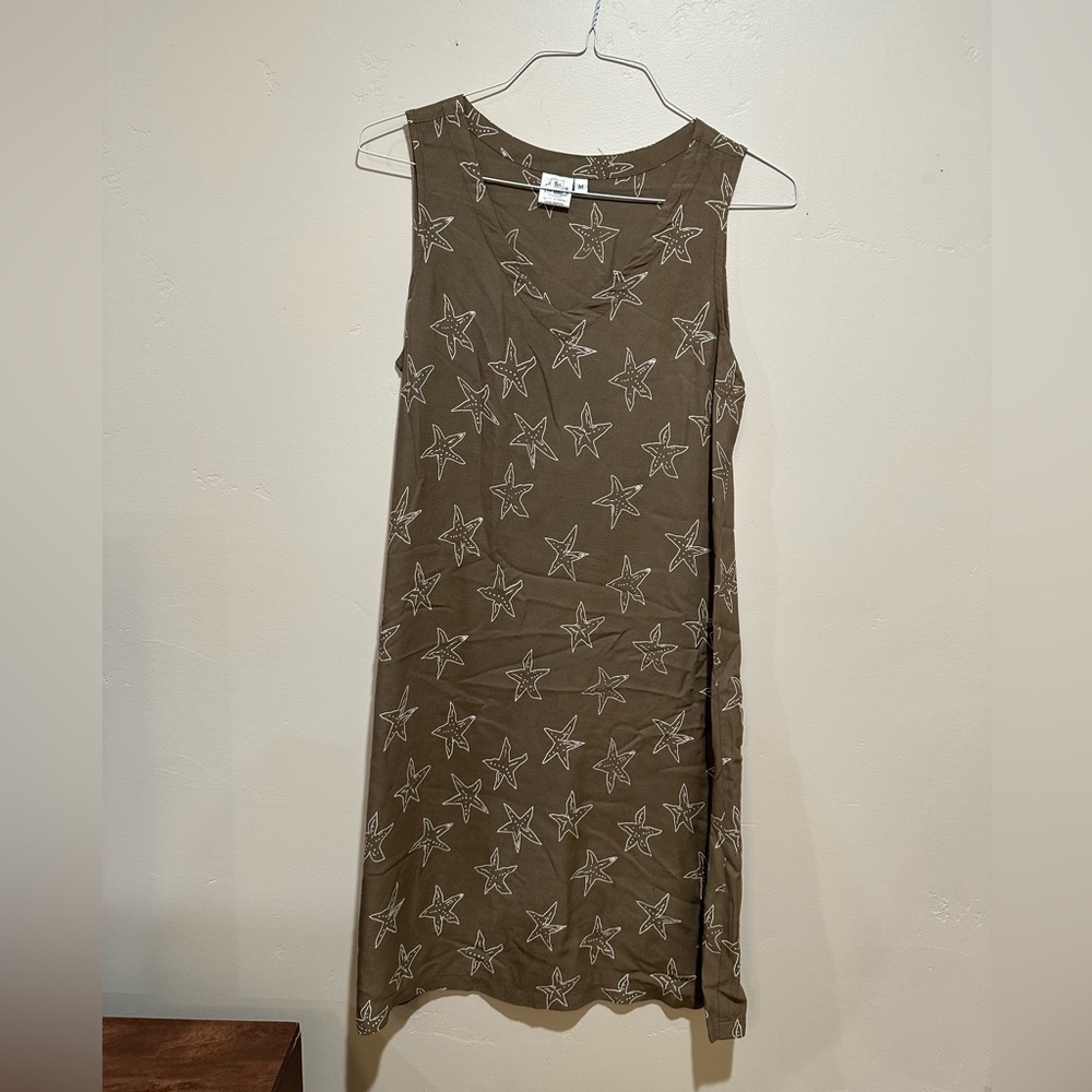 Hi Lites rayon dress with starfish